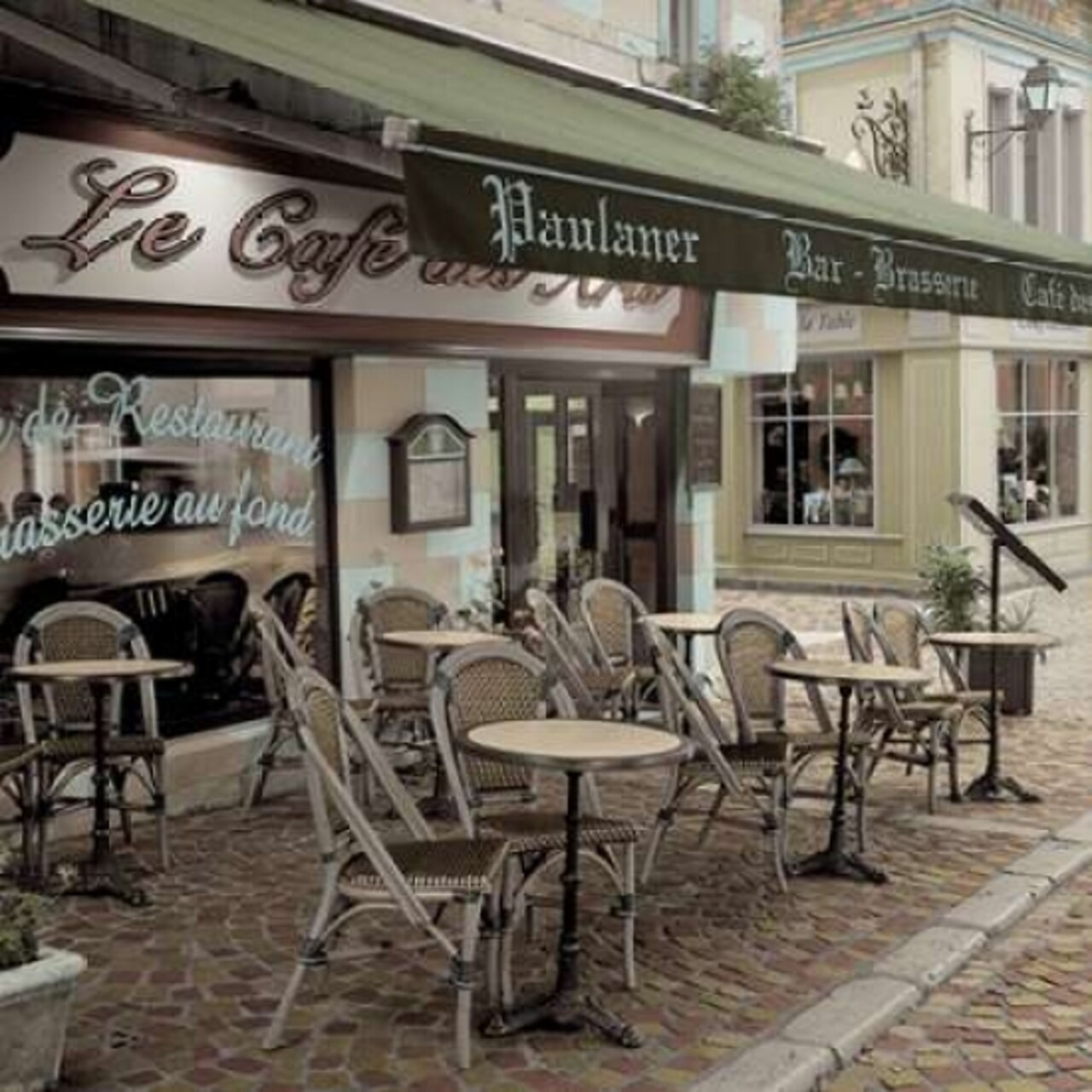 Le Cafe des Arts Poster Print by Alan Blaustein - Item # VARPDXABFRC150